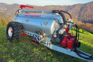 Enoosne cisterne s kombinirano GARDA črpalko od 2200L do 6000L